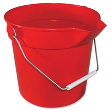 LIGHT HOUSE BEAUTY Deluxe Heavy Duty Bucket; Red - 10.3 x 11 in. LI524584